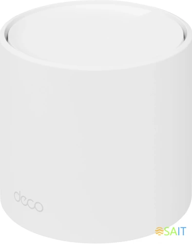 Бесшовный Mesh роутер TP-Link Deco X10 (DECO X10(1-PACK)) AX1500 10/100/1000BASE-TX белый