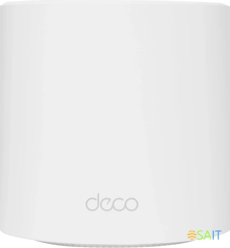 Бесшовный Mesh роутер TP-Link Deco X10 (DECO X10(1-PACK)) AX1500 10/100/1000BASE-TX белый