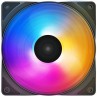 Вентилятор для корпуса Deepcool RF120 FS RGB 120х120x25 черный 4-pin 27дБ (DP-FLED3-RF120-FS) Ret