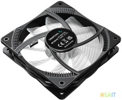 Вентилятор для корпуса Deepcool RF120 FS RGB 120х120x25 черный 4-pin 27дБ (DP-FLED3-RF120-FS) Ret