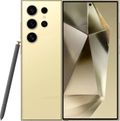 Смартфон Samsung SM-S928B Galaxy S24 Ultra 1Tb 12Gb желтый титан моноблок 3G 4G 2Sim 6.8" 1440x3120 Android 14 200Mpix 802.11 a/b/g/n/ac/ax/be NFC GPS GSM900/1800 GSM1900 Protect