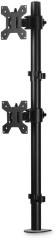 Кронштейн для мониторов ЖК Buro M063 черный 17"-27" макс.8кг крепление к столешнице поворот и наклон