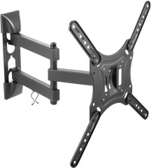 Кронштейн для телевизора Ultramounts UM870 черный 23"-55" макс.30кг настенный поворот и наклон