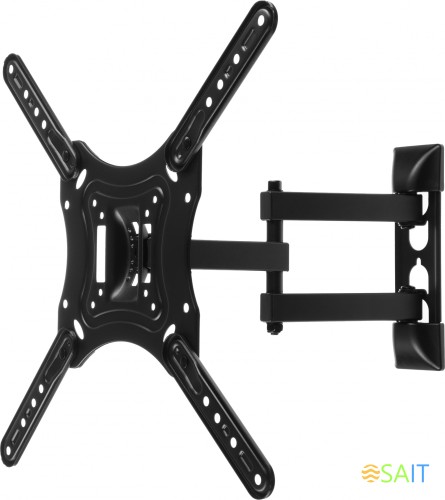 Кронштейн для телевизора Ultramounts UM870 черный 23"-55" макс.30кг настенный поворот и наклон