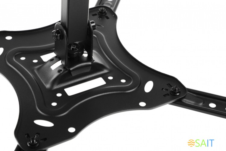 Кронштейн для телевизора Ultramounts UM870 черный 23"-55" макс.30кг настенный поворот и наклон