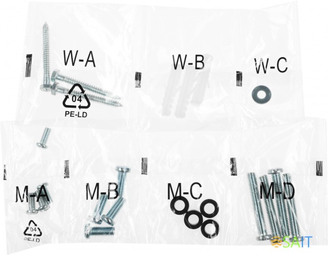 Кронштейн для телевизора Ultramounts UM870 черный 23"-55" макс.30кг настенный поворот и наклон