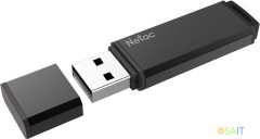 Флеш Диск Netac 32Gb U351 NT03U351N-032G-30BK USB3.0 серый