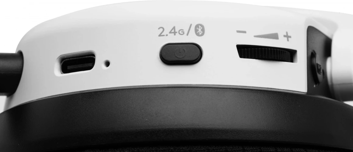 Наушники с микрофоном A4Tech Bloody GR370 белый мониторные BT/Radio/3.5mm оголовье (GR370)