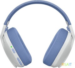 Наушники с микрофоном Logitech G435 белый/синий накладные BT/Radio оголовье (981-001077)