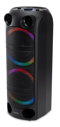 Минисистема Digma D-MC1720 черный 80Вт FM USB BT micro SD