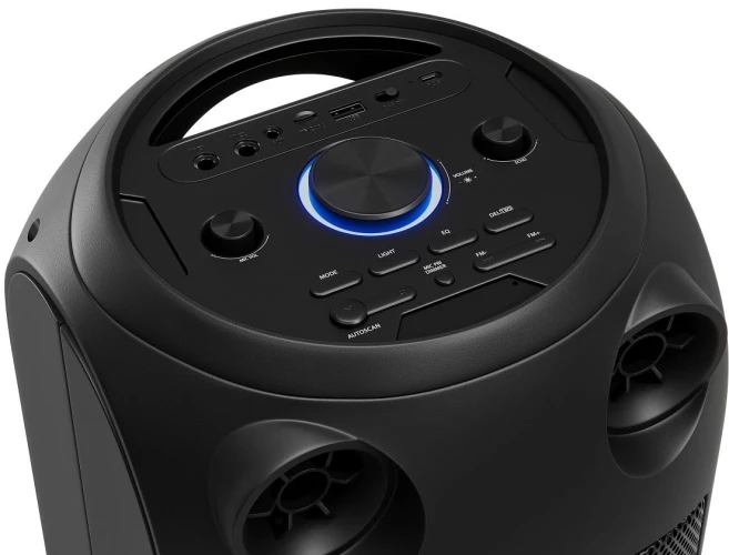 Минисистема Digma D-MC1720 черный 80Вт FM USB BT micro SD