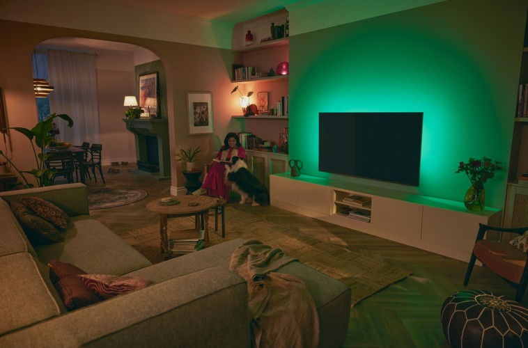 Телевизор LED Philips 55" 55PUS8519/60 Series 8 серый антрацит 4K Ultra HD 60Hz DVB-T DVB-T2 DVB-C DVB-S DVB-S2 USB WiFi Smart TV (RUS)