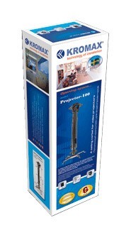 Кронштейн для проектора Kromax PROJECTOR-100 серый макс.20кг потолочный наклон