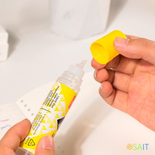 Клей жидкий Deli EA251 30мл корп.желтый прозрачный Stick UP