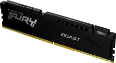 Память DDR5 32GB 5600MHz Kingston KF556C40BB2-32 Fury Beast Black RTL Gaming PC5-44800 CL40 DIMM 288-pin 1.25В single rank с радиатором Ret