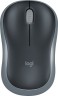 Мышь Logitech M185 черный/серый оптическая 1000dpi беспров. USB для ноутбука 2but (910-002235)
