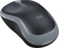 Мышь Logitech M185 черный/серый оптическая 1000dpi беспров. USB для ноутбука 2but (910-002235)