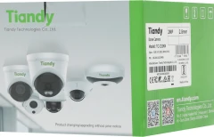 Камера видеонаблюдения IP Tiandy Super Lite TC-C32KN I3/E/Y/C/SD/2.8mm/V4.3 2.8-2.8мм цв. корп.:белый (TC-C32KN I3/E/Y/C/SD/2.8/V4.3)