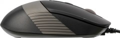 Мышь A4Tech Fstyler FM10 черный/серый оптическая 1600dpi USB 4but (FM10 GREY)