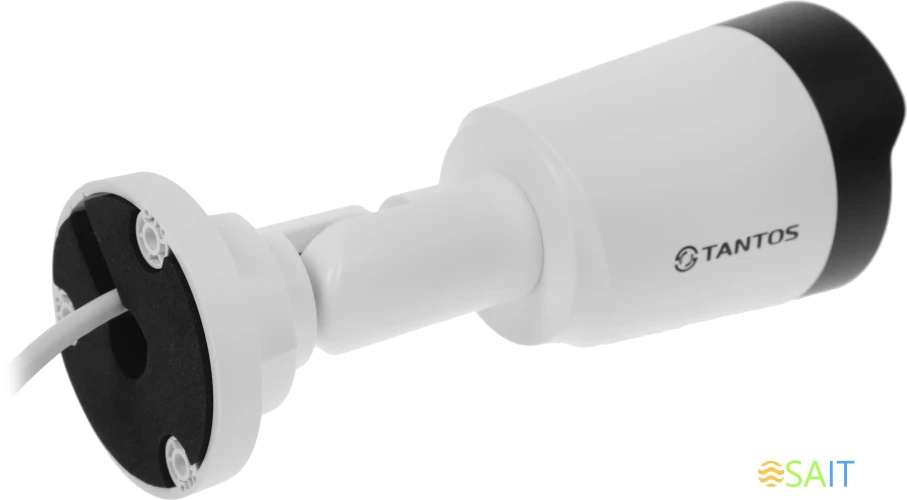 Камера видеонаблюдения IP Tantos TSi-Peco25FP 2.8-2.8мм цв. корп.:белый/черный (00-00122951)