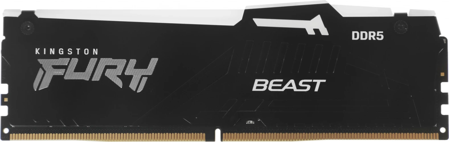 Память DDR5 32GB 6000MHz Kingston KF560C36BBEA-32 Fury Beast Black Expo RGB RTL Gaming PC5-48000 CL36 DIMM 288-pin 1.35В kit dual rank с радиатором Ret