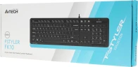 Клавиатура A4Tech Fstyler FK10 черный/синий USB (FK10 BLUE)