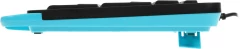 Клавиатура A4Tech Fstyler FK10 черный/синий USB (FK10 BLUE)