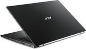 Ноутбук Acer Extensa 15 EX215-54-52E7 Core i5 1135G7 8Gb SSD256Gb Intel Iris Plus graphics 15.6" TN FHD (1920x1080) noOS black WiFi BT Cam (NX.EGJER.007)