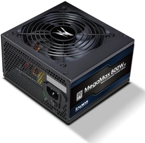 Блок питания Zalman ATX 800W ZM800-TXII V2 80+ (20+4pin) APFC 120mm fan 8xSATA RTL