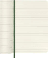 Блокнот Moleskine CLASSIC SOFT QP611K15 Pocket 90x140мм 192стр. линейка мягкая обложка зеленый