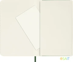 Блокнот Moleskine CLASSIC SOFT QP611K15 Pocket 90x140мм 192стр. линейка мягкая обложка зеленый