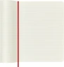 Блокнот Moleskine CLASSIC SOFT QP621F2 XLarge 190х250мм 192стр. линейка мягкая обложка красный