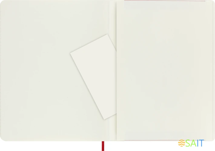 Блокнот Moleskine CLASSIC SOFT QP621F2 XLarge 190х250мм 192стр. линейка мягкая обложка красный