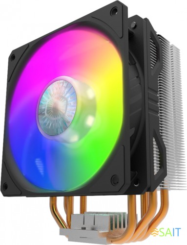 Устройство охлаждения(кулер) Cooler Master Hyper 212 Spectrum V2 ARGB Soc-AM5/AM4/1151/1200 черный 4-pin 9-31dB Al+Cu 150W 465gr Ret (RR-2V2L-18PD-R1)
