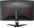 Монитор AOC 31.5" Gaming C32G2ZE/BK черный/красный VA LED 16:9 HDMI матовая 300cd 178гр/178гр 1920x1080 240Hz FreeSync DP FHD 6.98кг