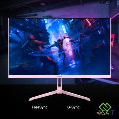 Монитор Digma 23.8" Overdrive 24P410F розовый IPS LED 2ms 16:9 HDMI матовая 300cd 178гр/178гр 1920x1080 200Hz G-Sync FreeSync DP FHD USB 3.7кг