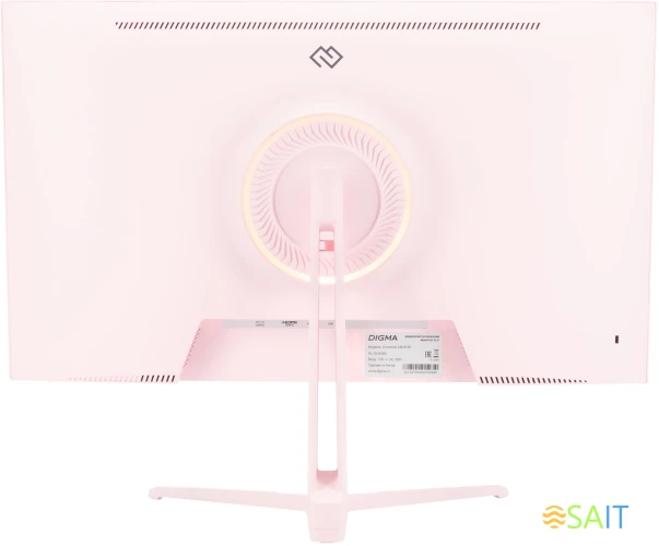 Монитор Digma 23.8" Overdrive 24P410F розовый IPS LED 2ms 16:9 HDMI матовая 300cd 178гр/178гр 1920x1080 200Hz G-Sync FreeSync DP FHD USB 3.7кг