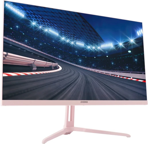 Монитор Digma 23.8" Overdrive 24P410F розовый IPS LED 2ms 16:9 HDMI матовая 300cd 178гр/178гр 1920x1080 200Hz G-Sync FreeSync DP FHD USB 3.7кг