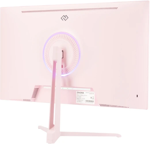 Монитор Digma 23.8" Overdrive 24P410F розовый IPS LED 2ms 16:9 HDMI матовая 300cd 178гр/178гр 1920x1080 200Hz G-Sync FreeSync DP FHD USB 3.7кг