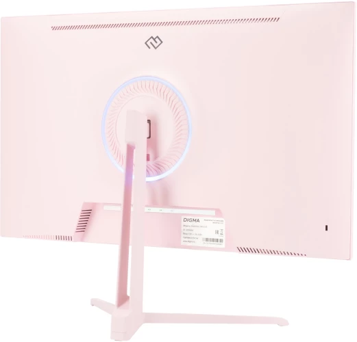 Монитор Digma 23.8" Overdrive 24P410F розовый IPS LED 2ms 16:9 HDMI матовая 300cd 178гр/178гр 1920x1080 200Hz G-Sync FreeSync DP FHD USB 3.7кг