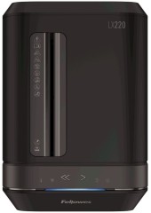 Шредер Fellowes PowerShred LX220 черный (секр.P-4) фрагменты 20лист. 30лтр. скрепки скобы пл.карты