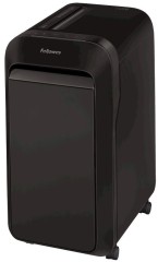 Шредер Fellowes PowerShred LX220 черный (секр.P-4) фрагменты 20лист. 30лтр. скрепки скобы пл.карты