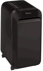 Шредер Fellowes PowerShred LX220 черный (секр.P-4) фрагменты 20лист. 30лтр. скрепки скобы пл.карты