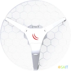 Точка доступа MikroTik LHG 5 (RBLHG5KIT) N300 10/100BASE-TX белый (упак.:3шт)