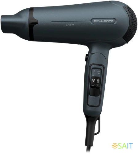 Фен Rowenta CV4753F1 2200Вт черный/синий (1830008886)