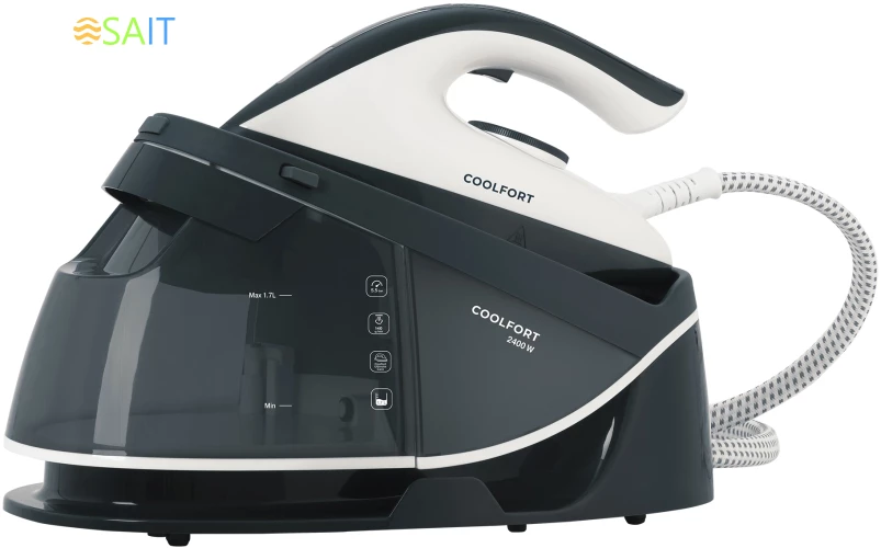 Парогенератор Coolfort CF-3420 2400Вт белый/серый