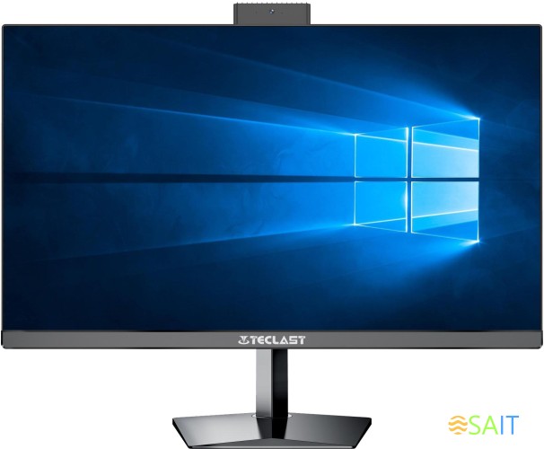 Моноблок Teclast M24 Air 23.8" Full HD i5 12400 (2.5) 16Gb SSD512Gb UHDG 730 Windows 11 Professional GbitEth WiFi BT 120W клавиатура мышь Cam черный 1920x1080