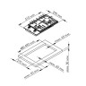 Варочная поверхность Kuppersberg Встраиваемая варочная панель Kuppersberg TG 38 B