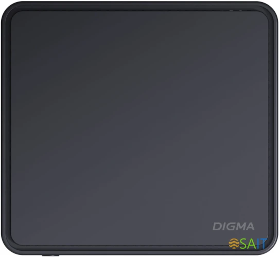 Неттоп Digma Mini Office Cel N4020 (1.1) 8Gb SSD256Gb UHDG 600 CR Windows 11 Professional GbitEth WiFi BT 36W черный (DPCN-8CXW01)