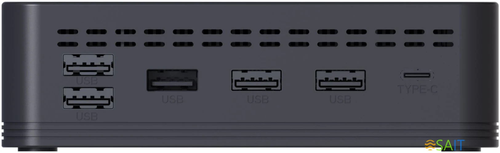 Неттоп Digma Mini Office Cel N4020 (1.1) 8Gb SSD256Gb UHDG 600 CR Windows 11 Professional GbitEth WiFi BT 36W черный (DPCN-8CXW01)